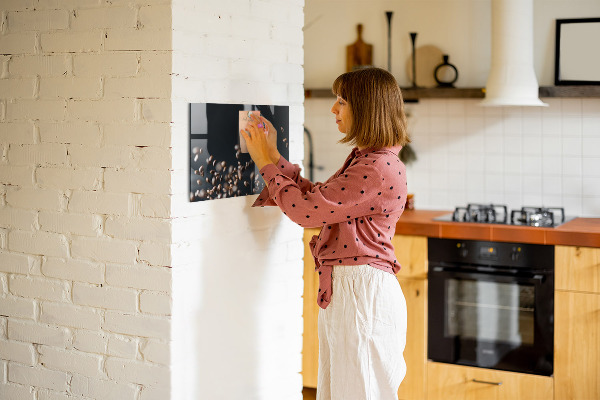 Coffee beans magnetic board for wall