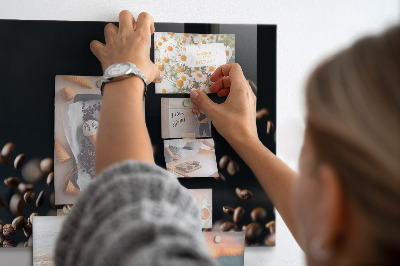 Coffee beans magnetic board for wall