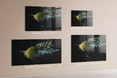 Magnetic wall board pineapple design