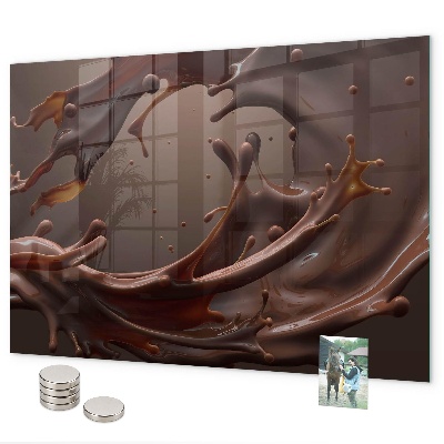 Magnetic board cocoa finish