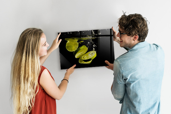 Magnetic board for wall limes