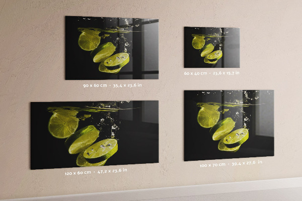 Magnetic board for wall limes