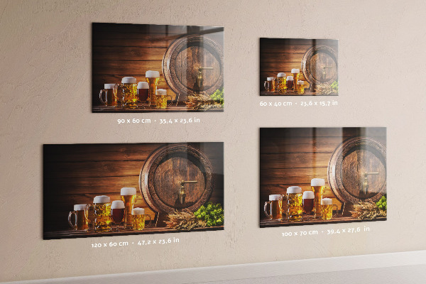 Magnetic board a barrel of beer