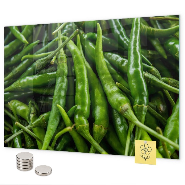 Magnetic board for wall