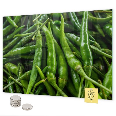 Magnetic board for wall