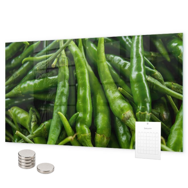 Magnetic board for wall