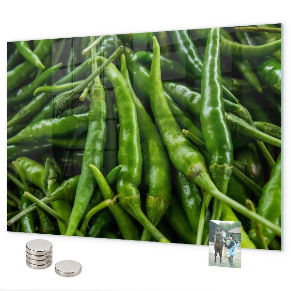 Magnetic board for wall