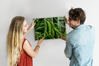 Magnetic board for wall