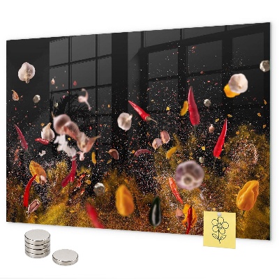 Magnetic board vegetables