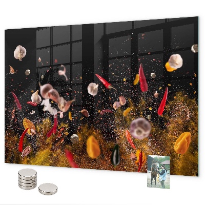 Magnetic board vegetables