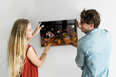 Magnetic board vegetables
