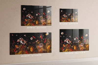 Magnetic board vegetables