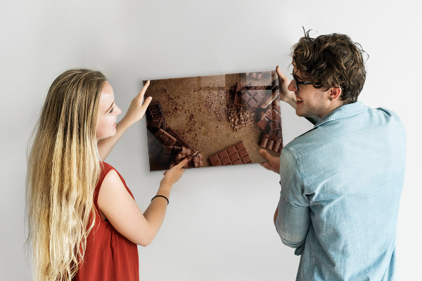 Magnetic board chocolate bar design