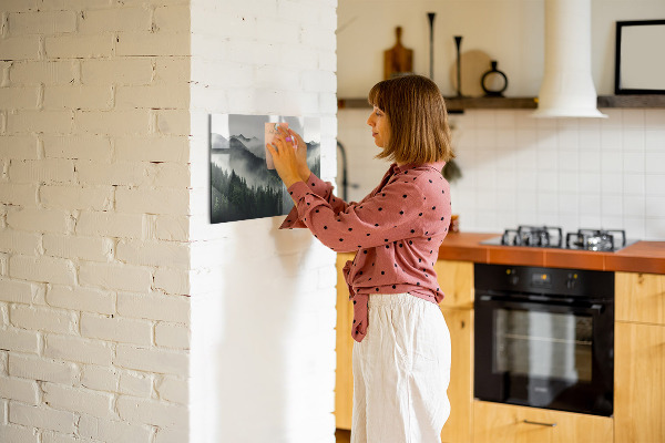 Magnetic board for wall forest landscape design