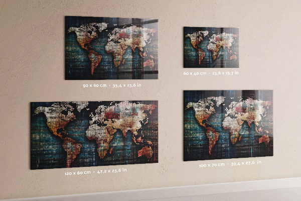 Magnetic board linear map design