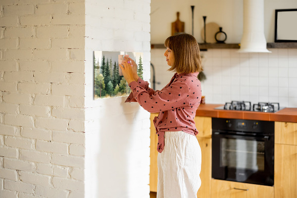 Magnetic board forest landscape design