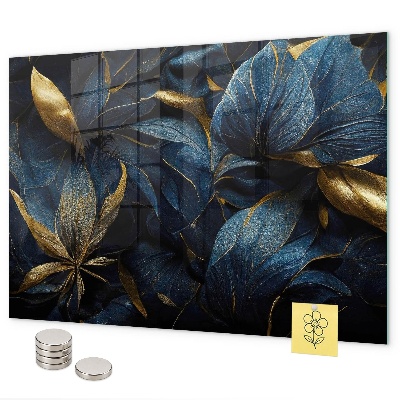 Magnetic board for wall ornamental flowers design