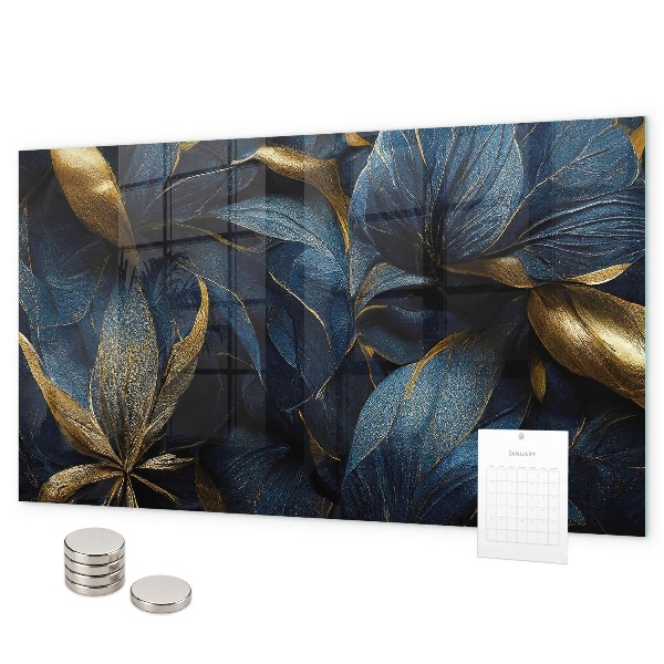 Magnetic board for wall ornamental flowers design