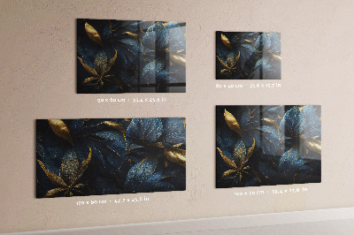 Magnetic board for wall ornamental flowers design