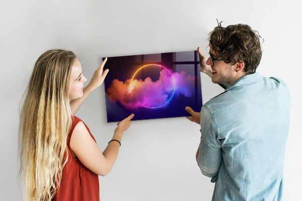 Magnetic board 3D smoke abstraction