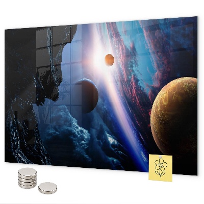 Magnetic board great galaxy design