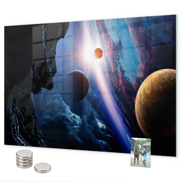 Magnetic board great galaxy design