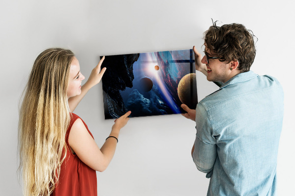 Magnetic board great galaxy design