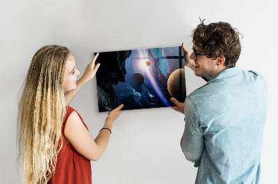 Magnetic board great galaxy design