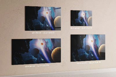 Magnetic board great galaxy design