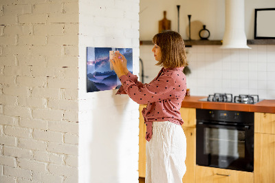 Magnetic board Milky Way design