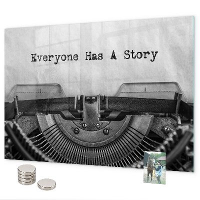 Magnetic board everyone has their own story design