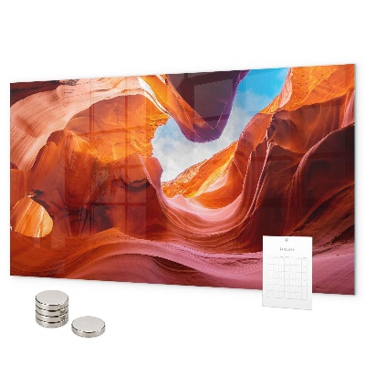 Magnetic board for wall canyon edition