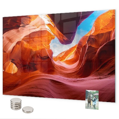 Magnetic board for wall canyon edition