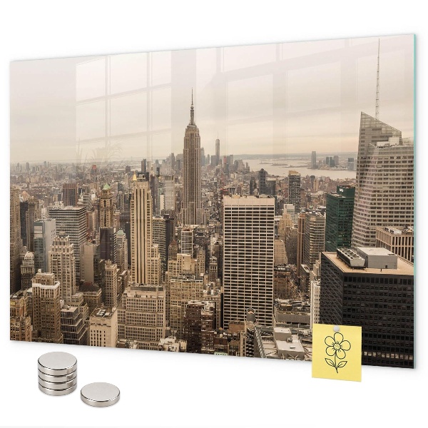 Magnetic board urban landscape design