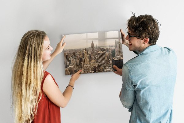 Magnetic board urban landscape design
