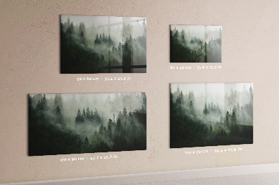 Magnetic board misty forest