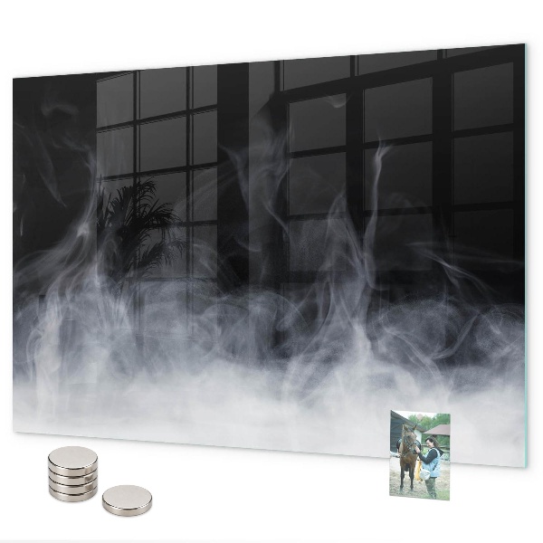 Magnetic board smoke
