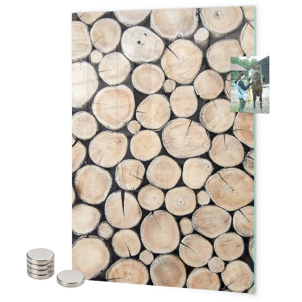 Memo board A cut down tree