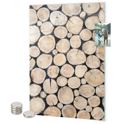 Memo board A cut down tree