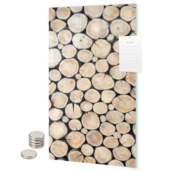 Memo board A cut down tree