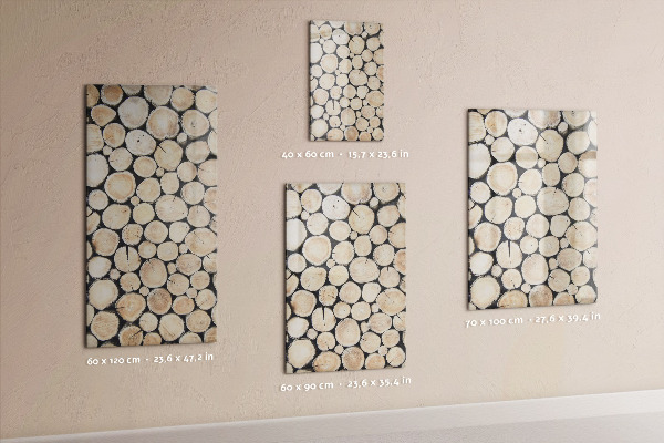 Memo board A cut down tree