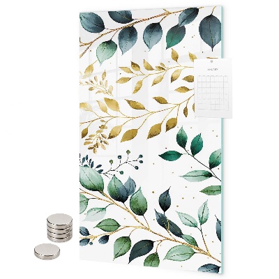 Notice board Delicate leaves