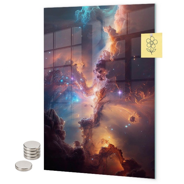 Notice board Galaxy space