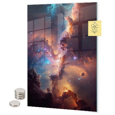 Notice board Galaxy space