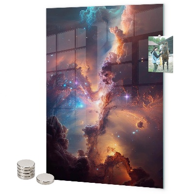 Notice board Galaxy space