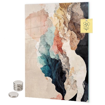 Memo board Bright, abstract spots