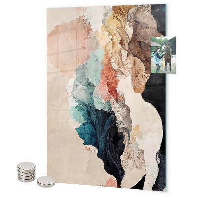 Memo board Bright, abstract spots