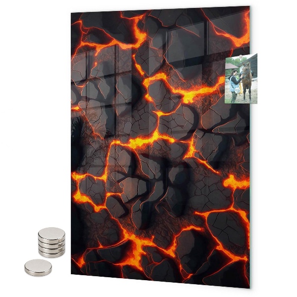 Memo board Bright, abstract spots