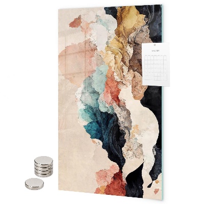 Memo board Bright, abstract spots