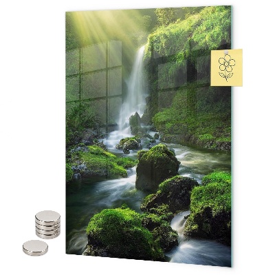 Memo board Stone waterfall